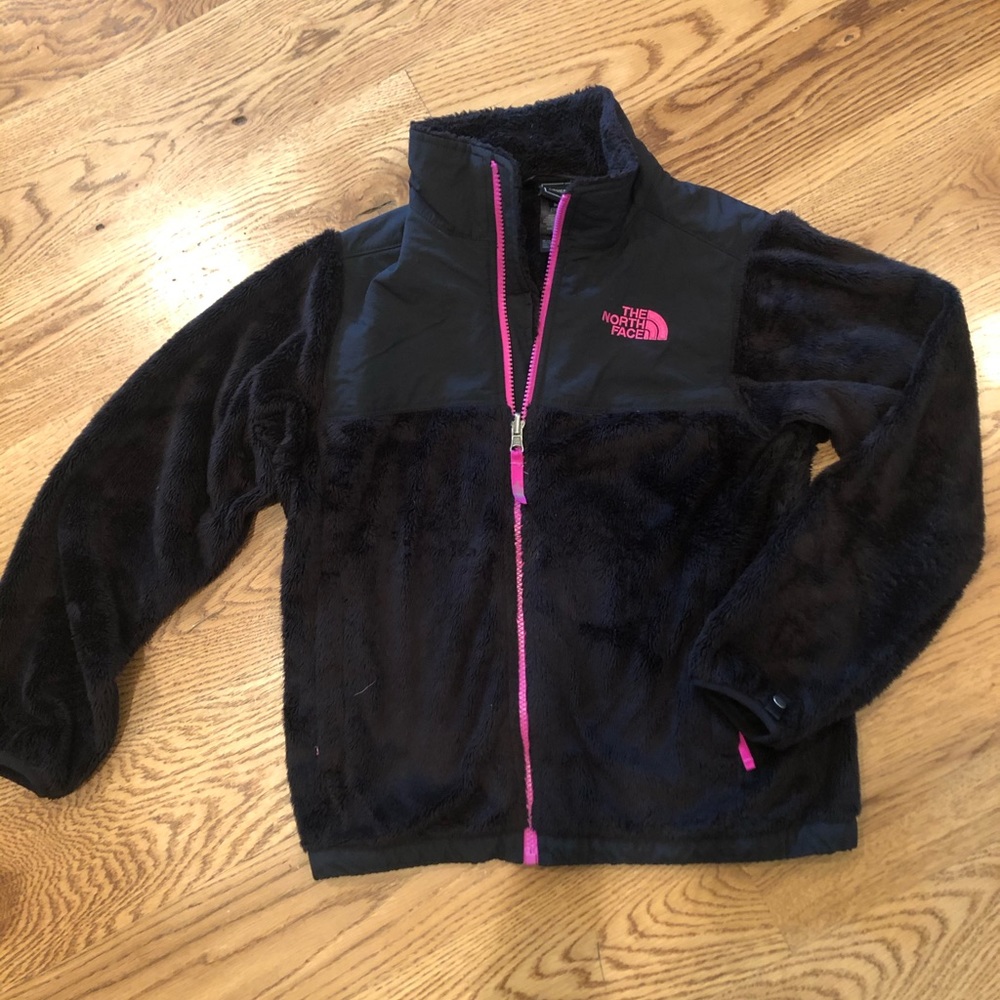 North Face fleece jacket girls medium 10-12